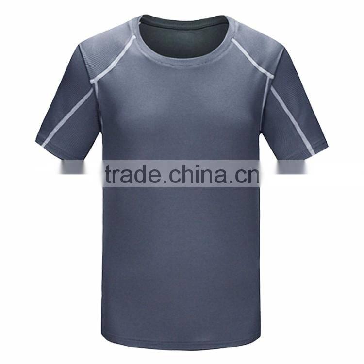 Custom mens 95% polyester 5% spandex dry fit design sports t-shirts