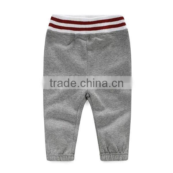 New Style Boys Casual Pants Solid Color Children Clothing Wear Cotton Pants