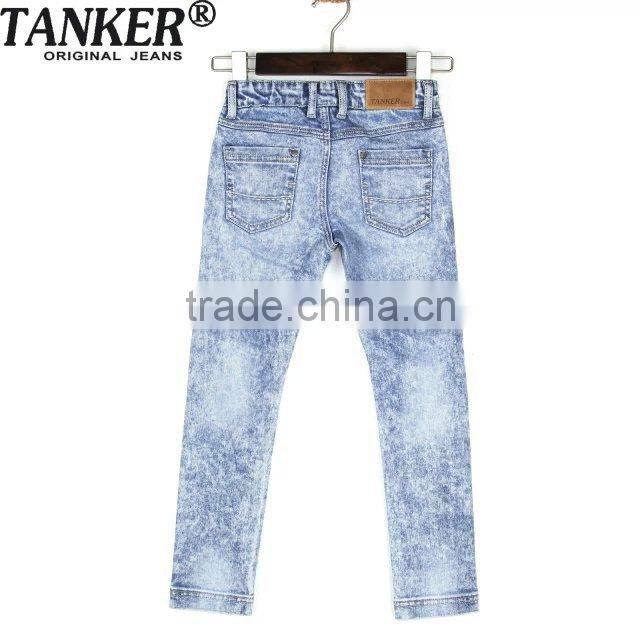 OEM/Wholesale HIGH-END100% cotton in-style kids jeans