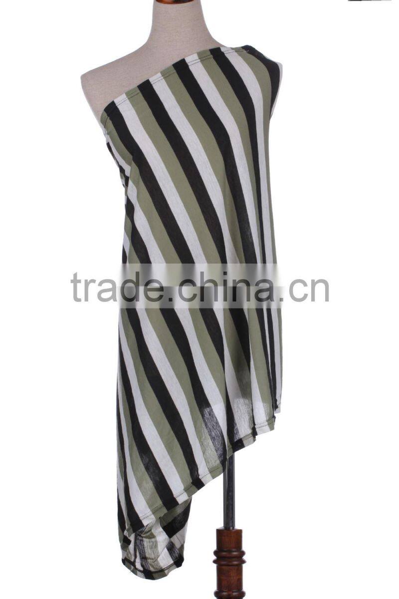 Jersey Chevron Enternity Nursing Cover Scarf