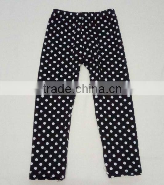 2017 Summer Baby Girls Cotton Pants Beautiful Kids Girls Polka Dot Capris