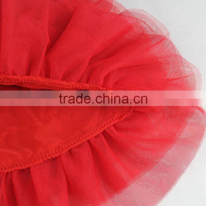 Girls Party Dresses Red Baby Kids Halloween Chiffon Princess Dress With Bow Children Hot Seller GD30828-7