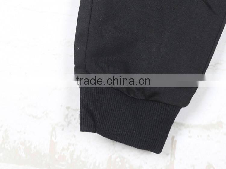 mens oem service streetwear wrinkled drop crotch joggers/pants clothing men