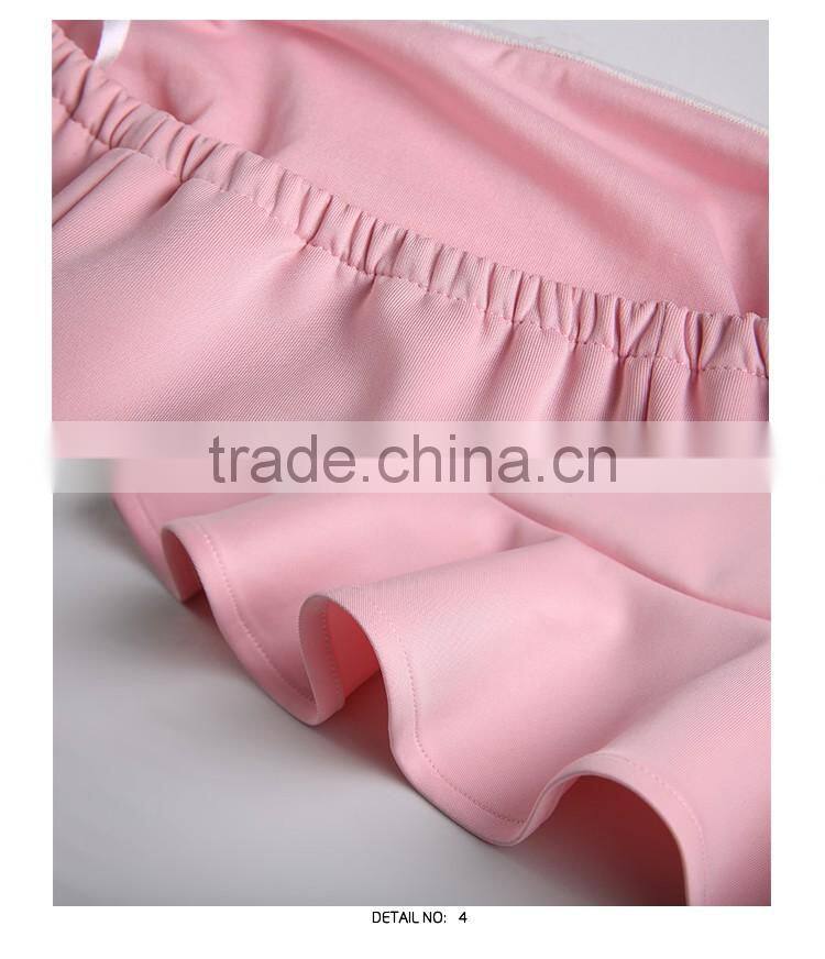 2016 bride summer dress design for strapless,falbala hem sheath ladies evening dress oem service