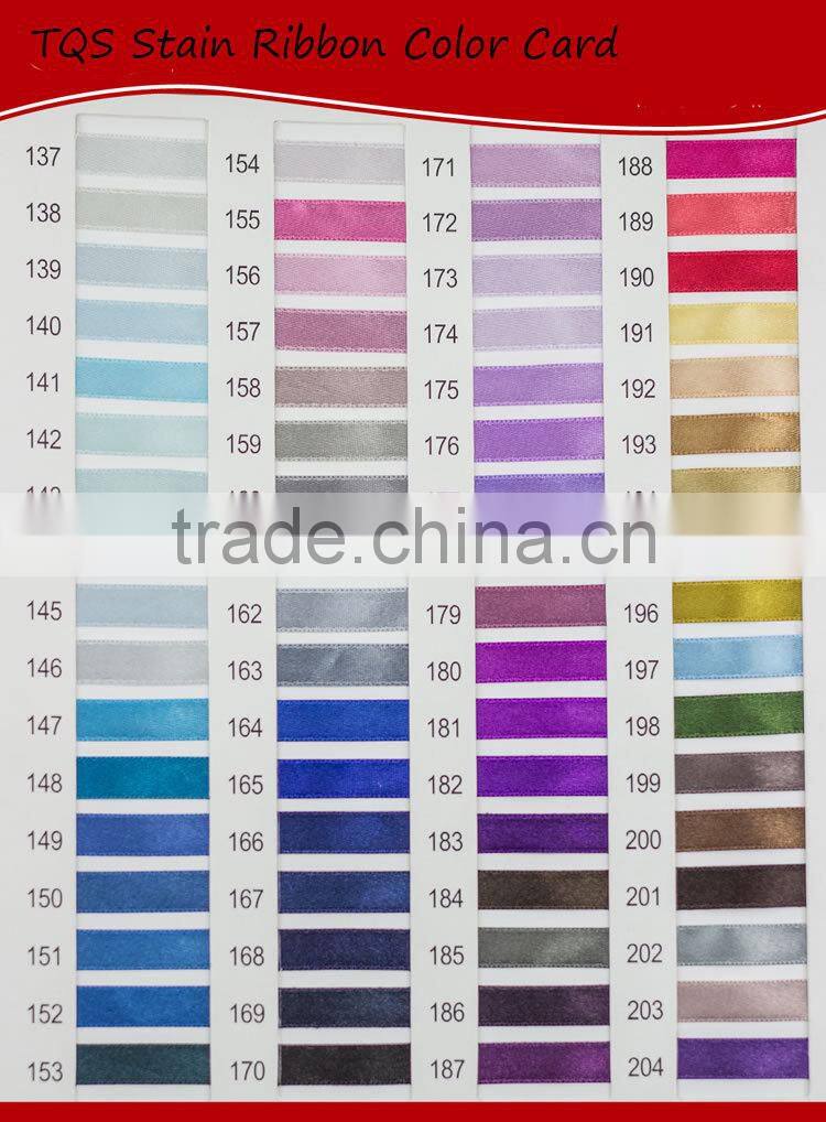 Wholesale High Quality 100% Polyester Stain Ribbon