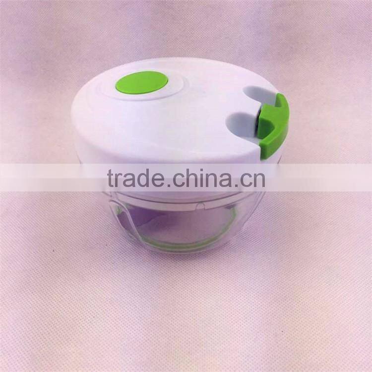 Hand chopped onion garlic shredder ,multi-function manually pull on the rope meat grinder machine