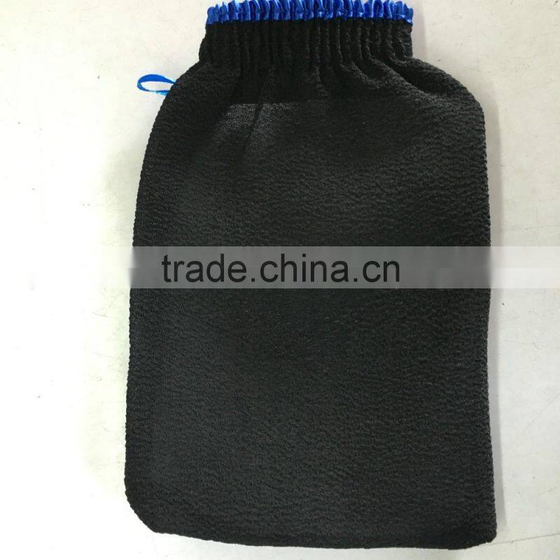 High quality 150D gsm140 100% viscose Moroccan SPA Gloves with high elastic band factory price