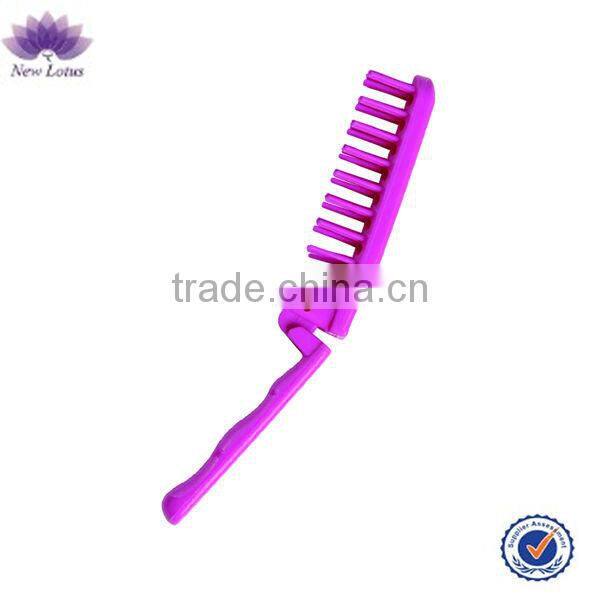 wholesale fashionable hotel plastic folding comb