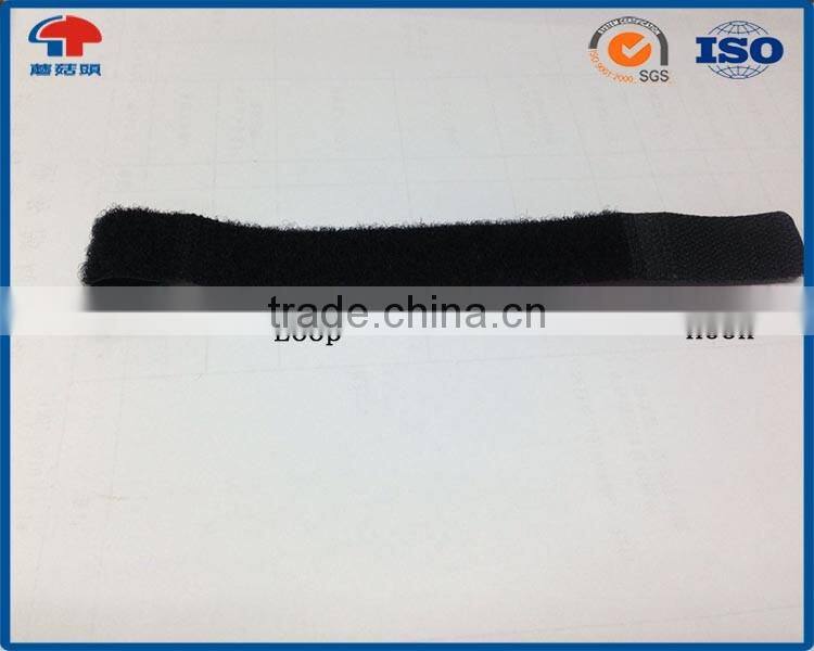 Hot selling magic strap Hook loop cable ties with P shape