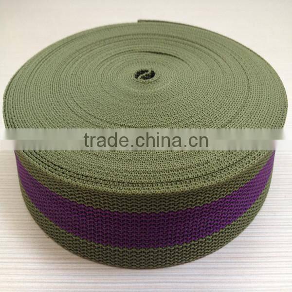 colorful pp webbing for shopping bag