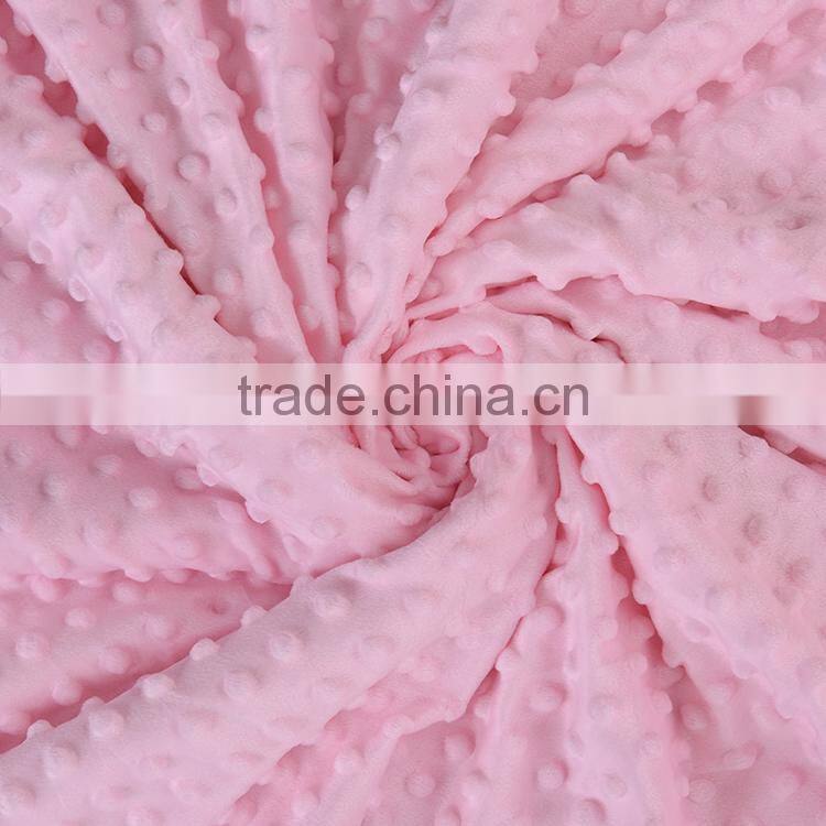 100% polyester Pressure bubble micromink sherpa blankets