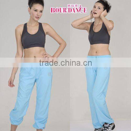 Girl colorful dance long pants