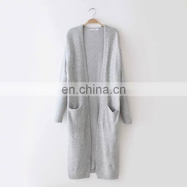 Maxi cardigan sweater woolen sweater designs for ladies