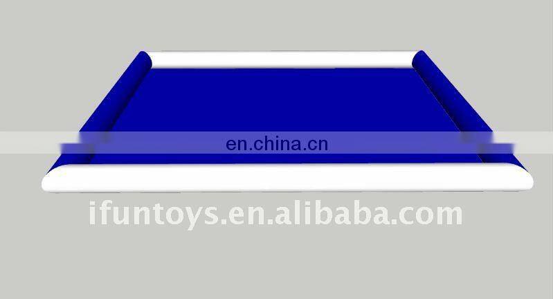 Inflatable hamster ball pool