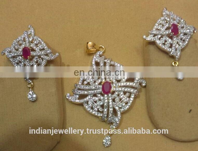 Cubic zircon rhinestone Jewelry manufacturer, Cubic Zircon rhinestone Jewellery exporter