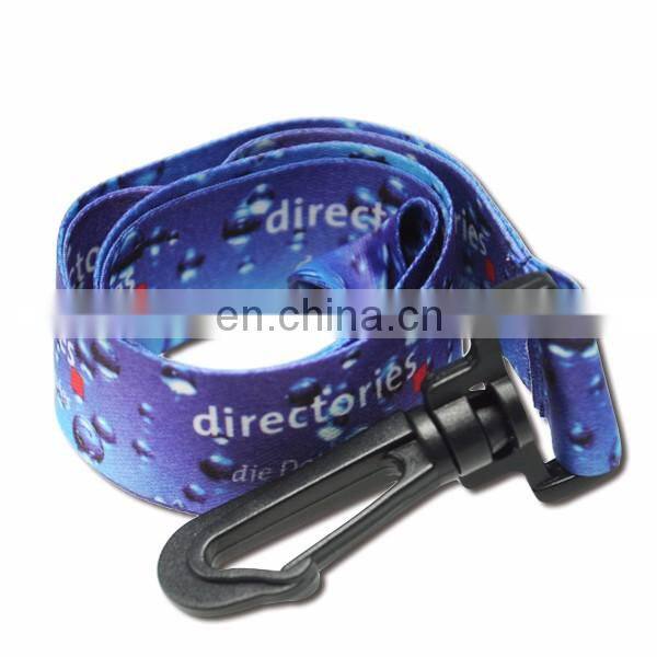Promotional printing neck lanyard