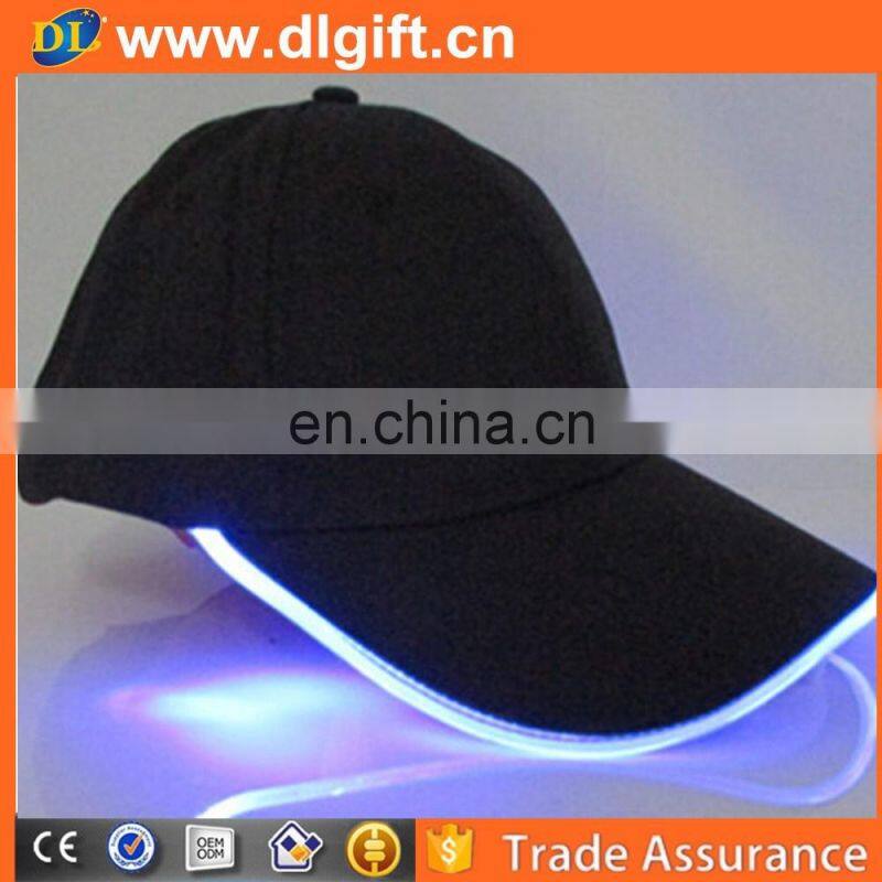 Fashion Unisex LED Light Up Party Baseball Hats Cap, Hard Hat With Led Light , Led Flashing Baseball Cap