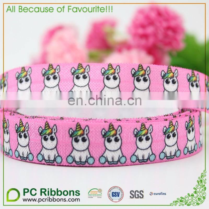 5/8" FOE succulent plant printed headband Wholesale Floral Print FOE