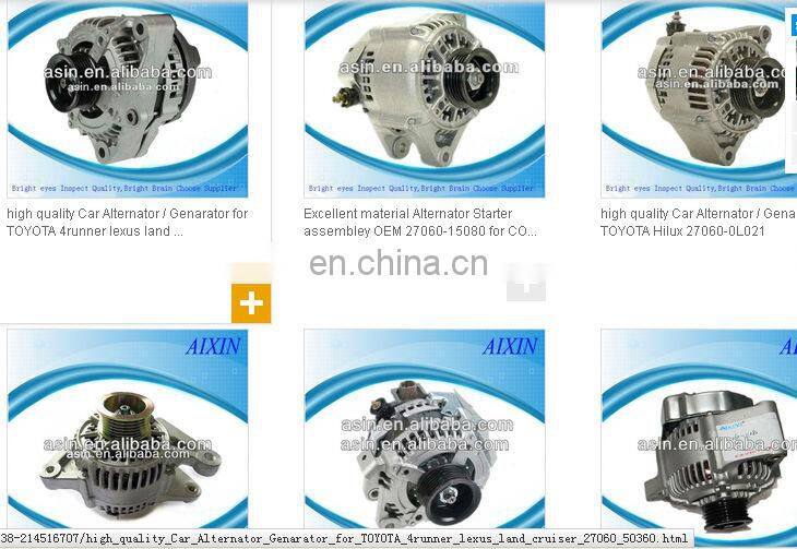 Car Alternator / Starters for 12V 90A 27060-11080 AIXIN