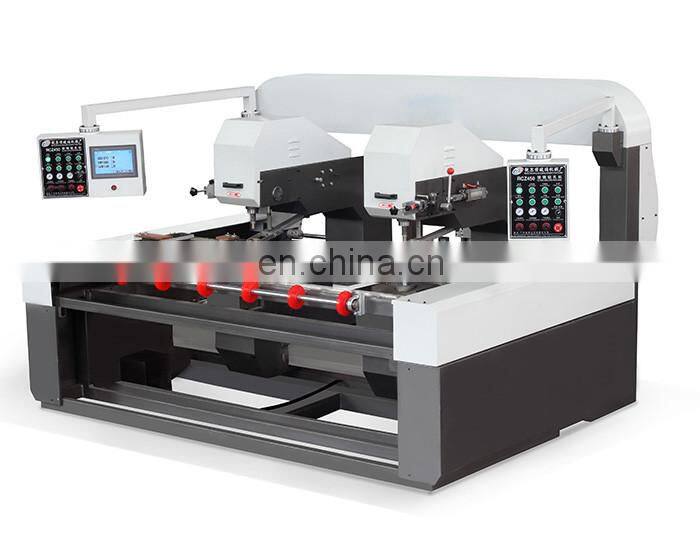 Techwin CNC glass double head drilling machine 450