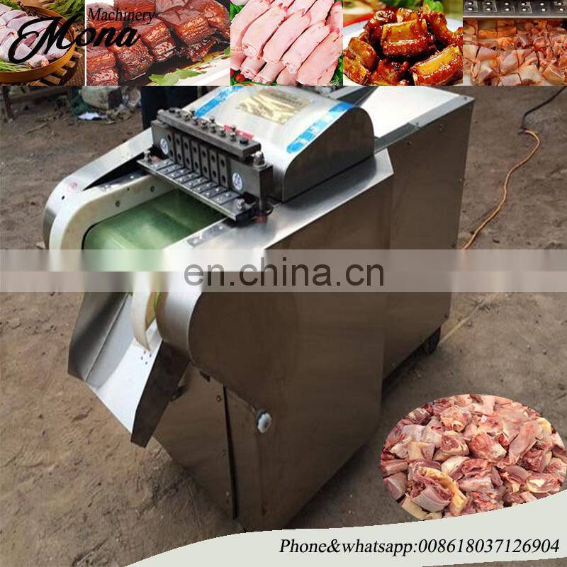 automatic frozen beef cube dicer/chicken breast dicing machine/poultry meat cutting machine price