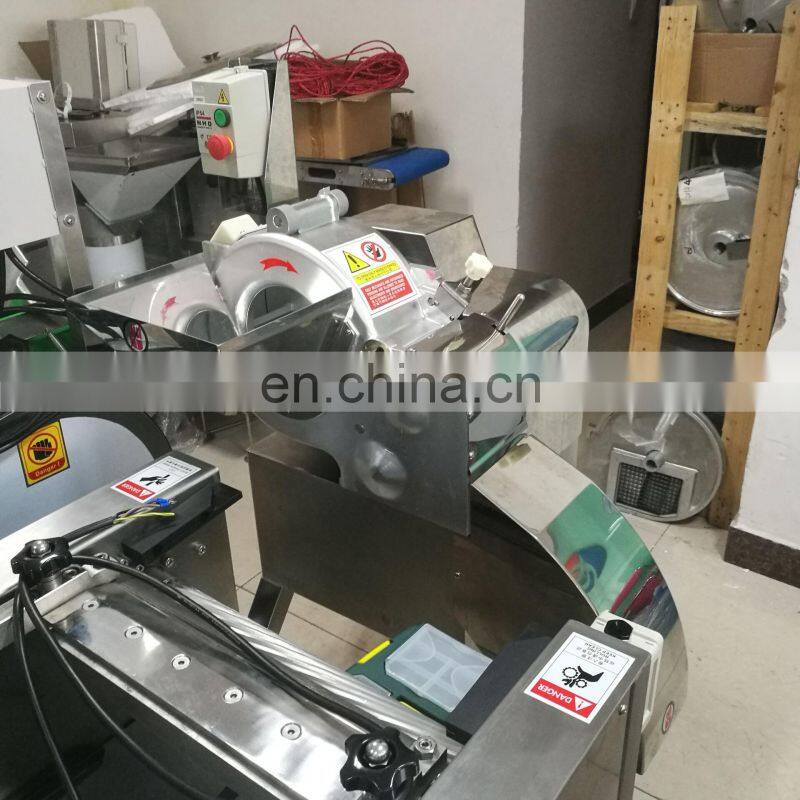 Commercial Stainless Steel Lemon Pumpkin Slicer Apple Cube Chinese Yam Cutting Machine Fruit And Vegetable Cutter