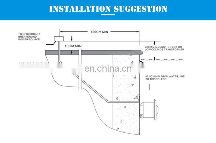 Korean Sex Spa Led Par 56 Stainless Steel Swimming Pool Lighting Floating Pool Lights