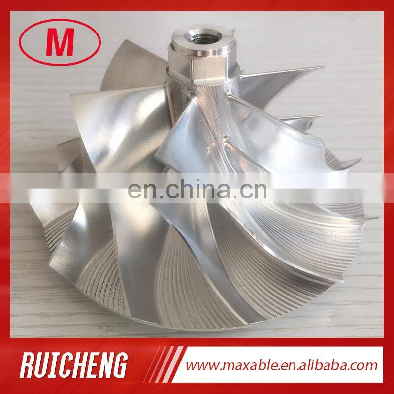 GT3782VAS 56.83/82.04mm 6+6 blades billet/milling/aluminum 2618 compressor wheel 2003-2007 Powerstroke 743250-0014