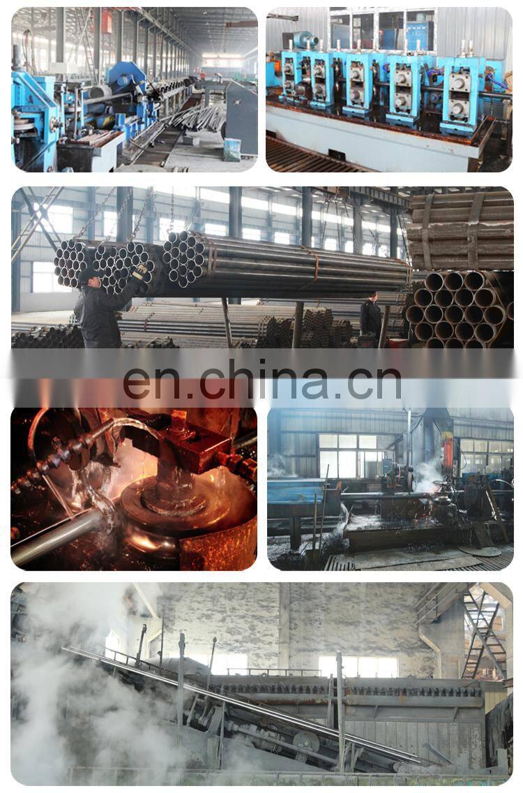 ASTM BS 1/2--8 Inch Carbon Black Steel Pipe For Construct Pipe