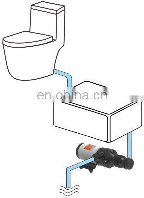 SEAFLO Mashing Sewage Pump 12V 45LPM Macerator Pump for Mobile Devices Toilet pump