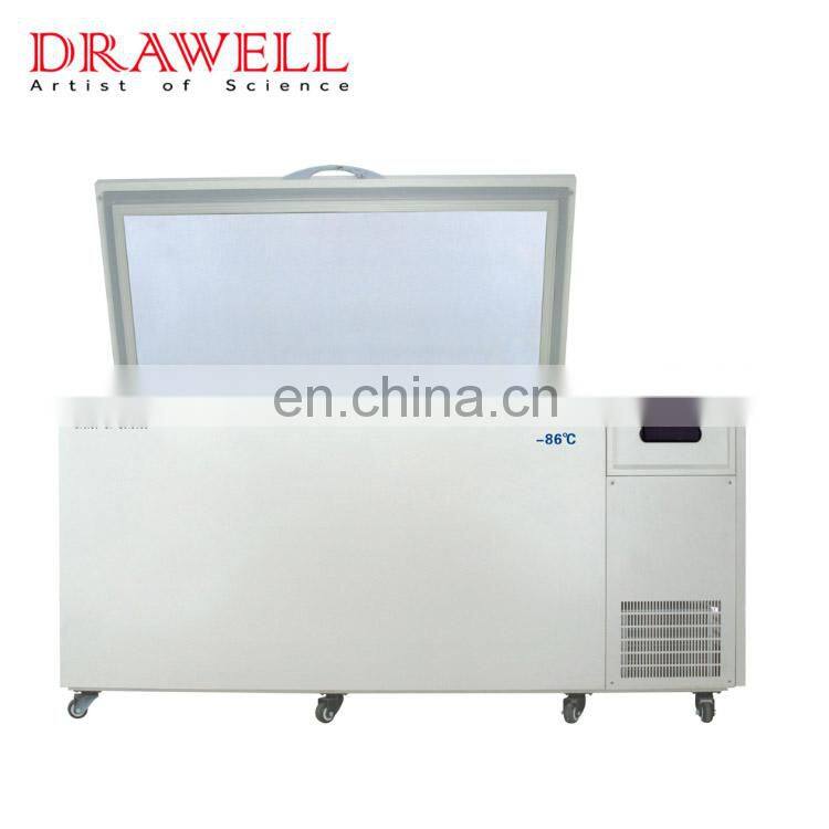 Laboratory Medical Upright 86 Celsius Ultra Low Freezer Horizontal Chest Deep Freezer Refrigerator Equipment
