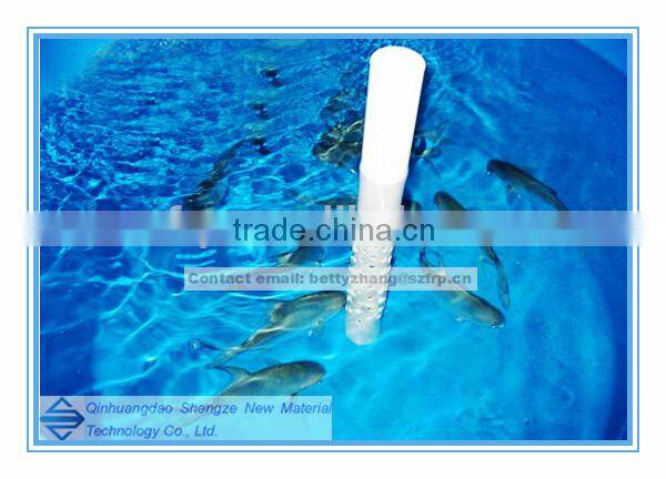 FRP fish farm tank, gel coating surface treatment, fish farming application tank