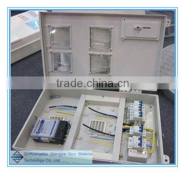FRP SMC meter box/ FRP Electric control shell / porthole Electric-meter