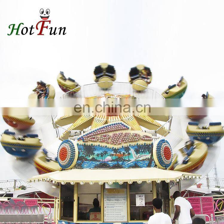 Rotating new theme Thrilling Playground kids adult turntable other amusement park rides flipper ride