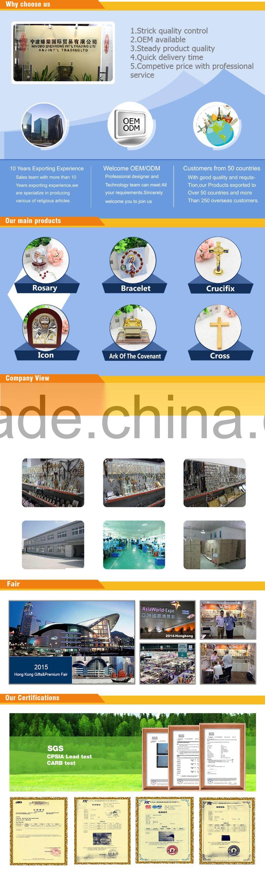 Cheap catholic plastic crucifix pendant