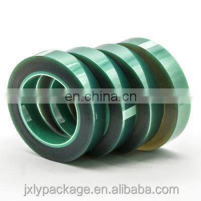 PET Masking Green tape for electrical use, PCB protection silicone tape