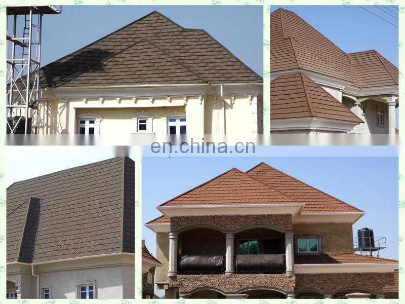 Free Sample Long Span Different Types Shingle Stone Coated Aluminum Metal Roofing Sheet