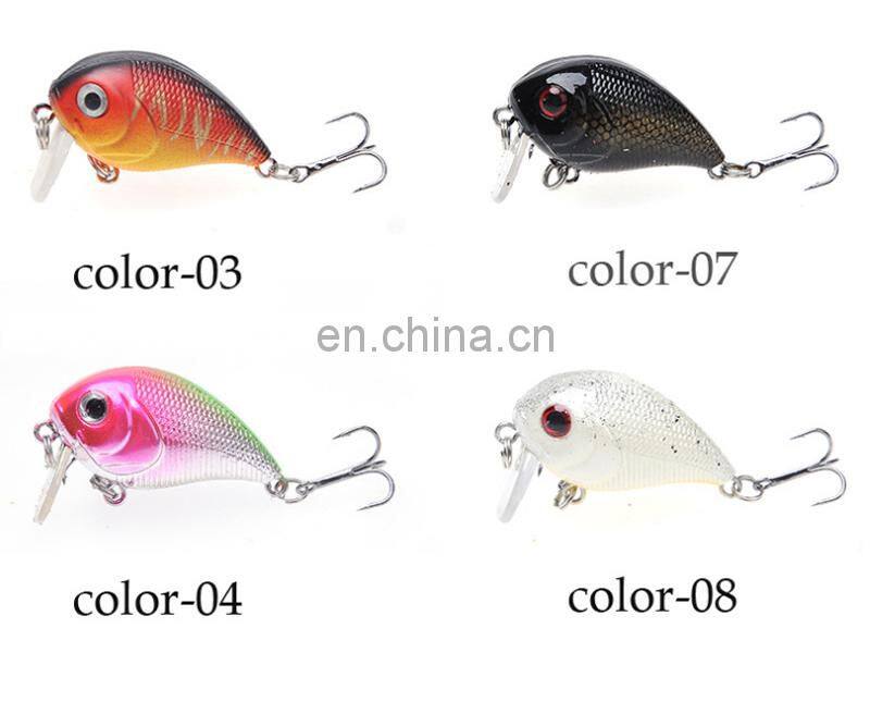 45mm 7g Good Price Mini Fresh water Fish Bait centrifugal lure Crank classic lure