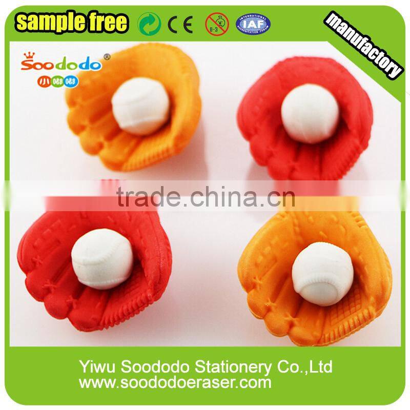 Fancy And Crazy Baseball Puzzle Erasers For Boys