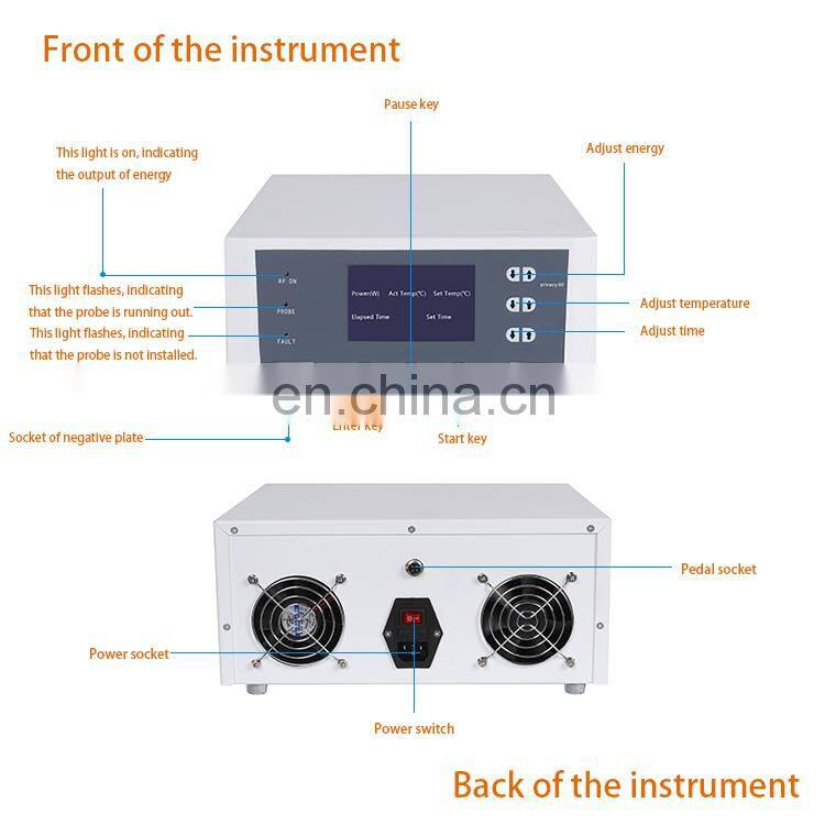 Portable female private parts nursing rf vaginal tightening rejuvenation beauty machine