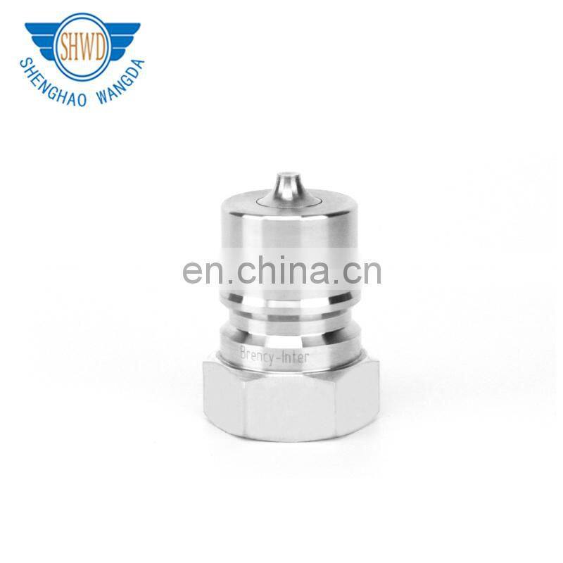 Stainless steel locking hose coupling hydraulic coupling hydraulic quick couplings