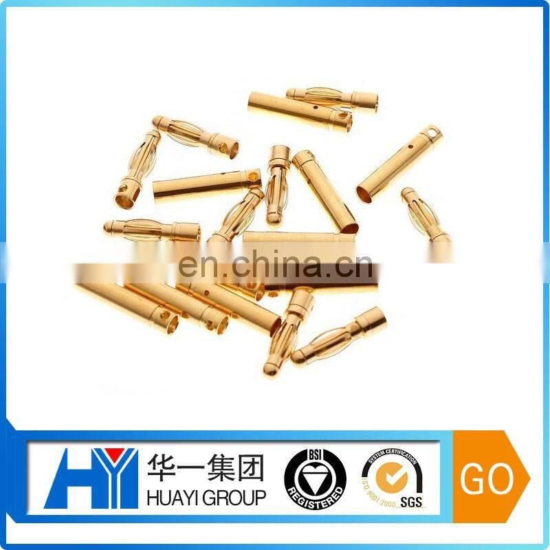 Custom 2/3.5/4/6mm male and female banana plugs socket metal fabrication service