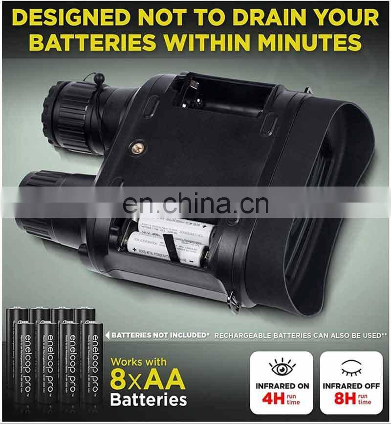 Long-range Tactical Military Digital Infrared scope Binoculars with night Vision for hunting