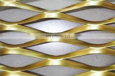 Mild Steel Expanded Metal Mesh Sheet for Building Facade Panel