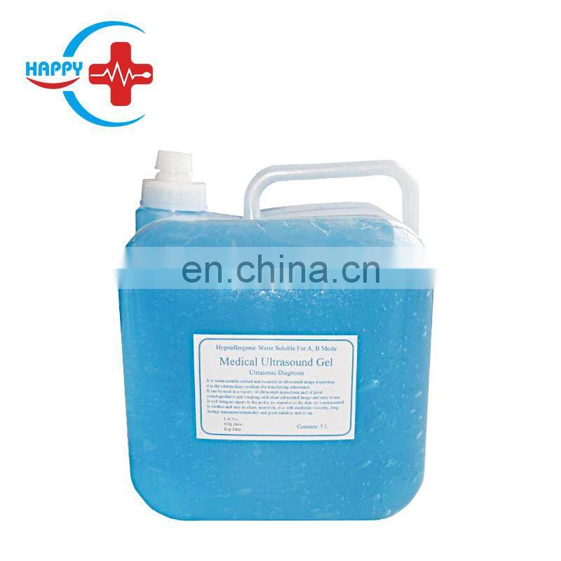 HC-A025 Hot sale 0.25L 0.5L 1L 5L Sterile Ultrasound Transmission Gel