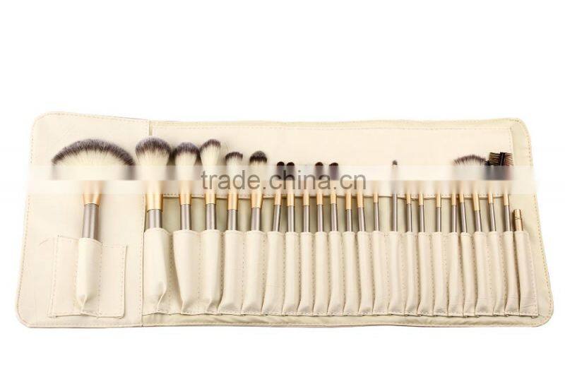 24pcs cosmetic makeup brush kit Face use Smudge Brush Foundation brush kit