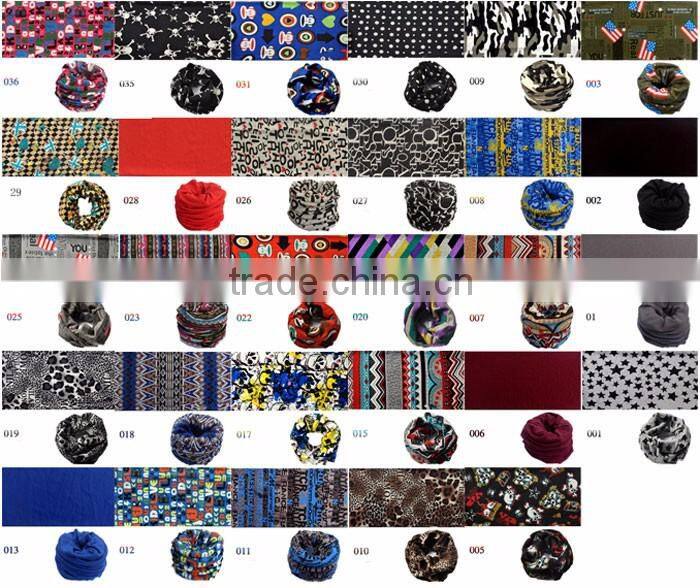 Promotional Multifunctional Headscarf 2016 Fire Printed Bandana