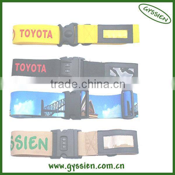 vintage simple plastic luggage tag strap