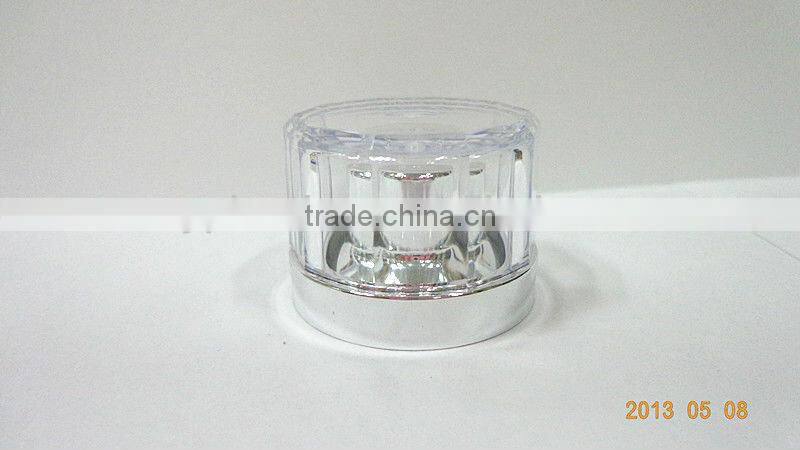 plastic tube for packaging with new style acrylic cap