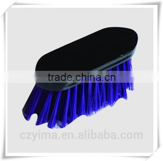 wooden back horse dandy brush/saddlery